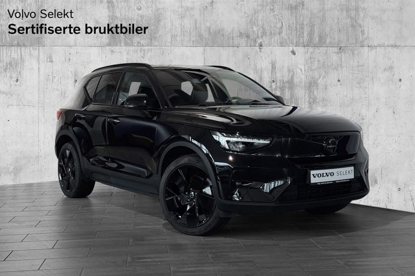 Bilde 1 av Volvo EX40 Single Motor Extended Range Singel Ultra 252hk Black Edition | H&K lyd |