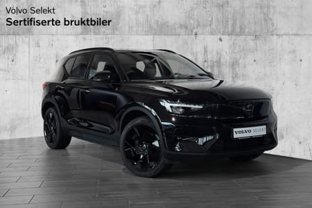 Volvo EX40 Single Motor Extended Range Singel Ultra 252hk Black Edition | H&K lyd |