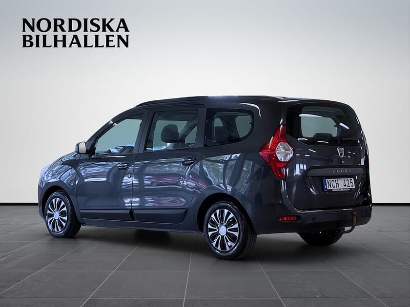 Bild 5 av Dacia Lodgy 1.2 TCe 7-sits Nyservad Dragkrok Motorvärmare P-sensor