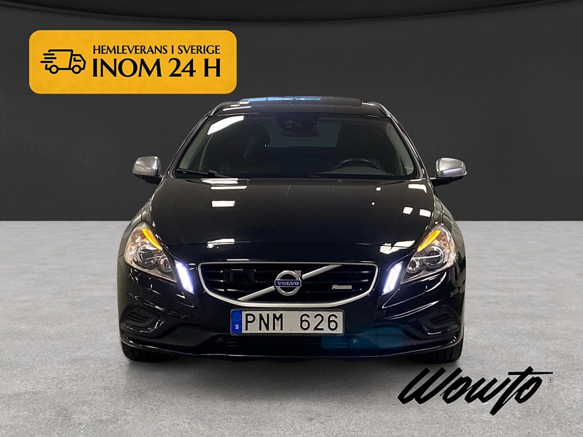 Volvo V60 T6 AWD 329HK Black R 2013, kuva 2/10