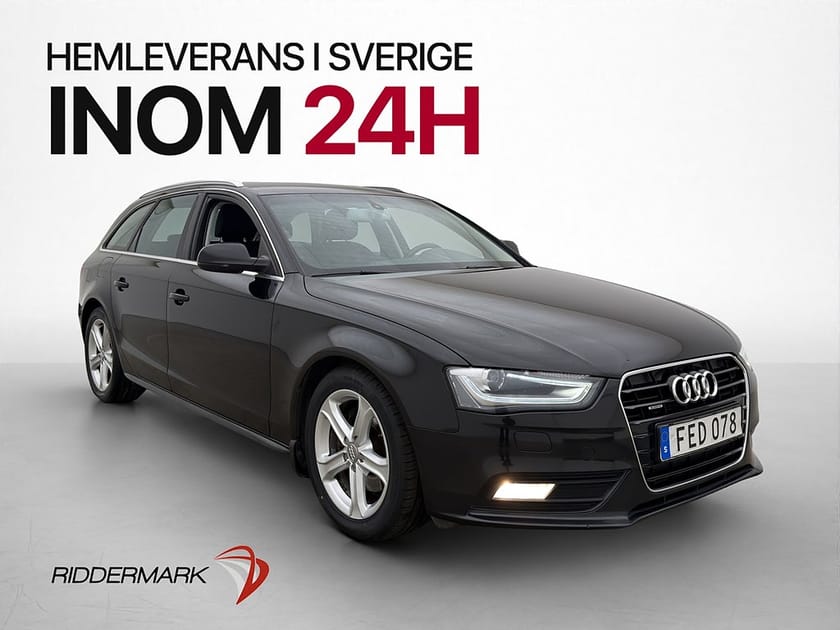 Bild 1 av Audi A4 Avant 2.0 TDI 163hk Comfort Farthållare Bluetooth