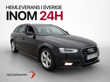 Audi A4 Avant 2.0 TDI 163hk Comfort Farthållare Bluetooth