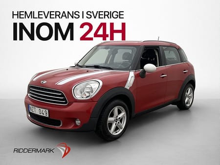 MINI Countryman One 98hk 2-brukare Halvskinn Farthållare
