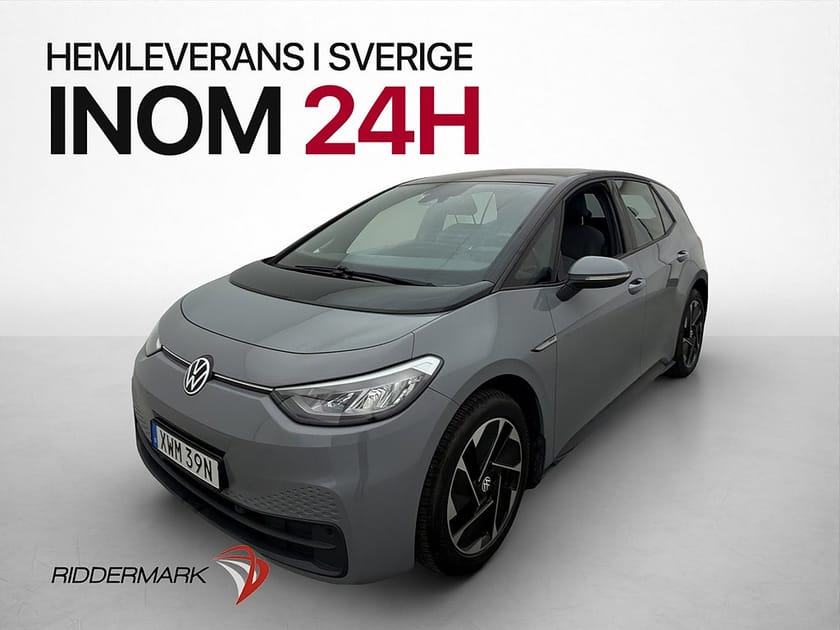 Bild 3 av Volkswagen ID.3 Pro Performance Navi Rattvärme CarPlay Drag