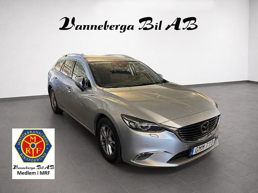 Bild 1 av Mazda 6 Wagon 2.2 SKYACTIV-D AWD Drag/Skinn/Backkamera/Euro