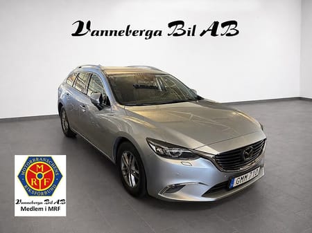 Mazda 6 Wagon 2.2 SKYACTIV-D AWD Drag/Skinn/Backkamera/Euro