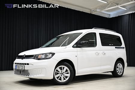 Volkswagen Caddy DSG 122HK Kombi|5-Sits|Dubbeldörr|Drag|Värmare|Leasbar