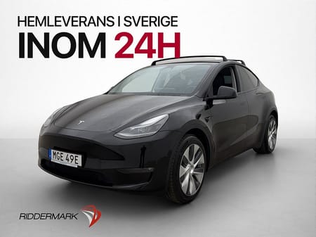Tesla Model Y Long Range AWD Autopilot Svensksåld Dragkrok