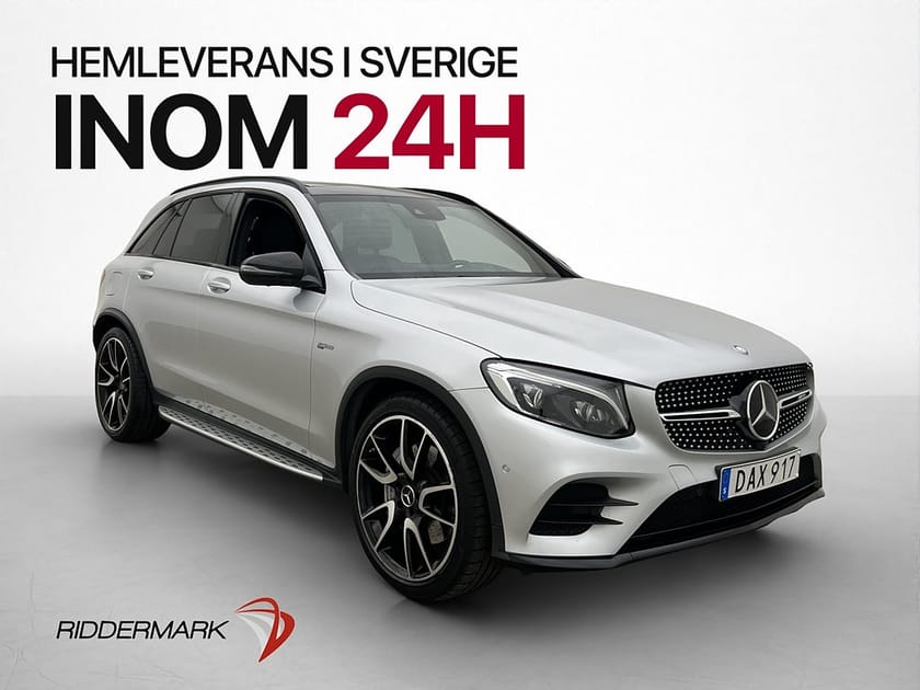 Bild 1 av Mercedes-Benz AMG GLC 43 4MATIC 4M Pano Burmester Värm 360 Drag