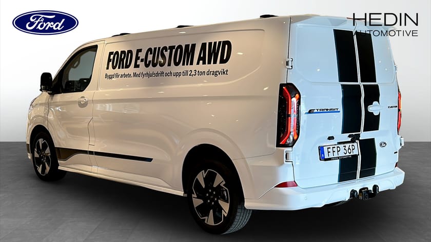 Bild 2 av Ford E-Transit Custom 340 AWD SPORT SKÅP 340L 218 A | Demo |