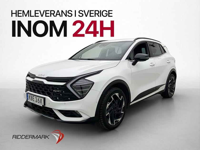 Bild 1 av Kia Sportage PHEV AWD 265hk GT-Line H/K 360° Skinn Navi