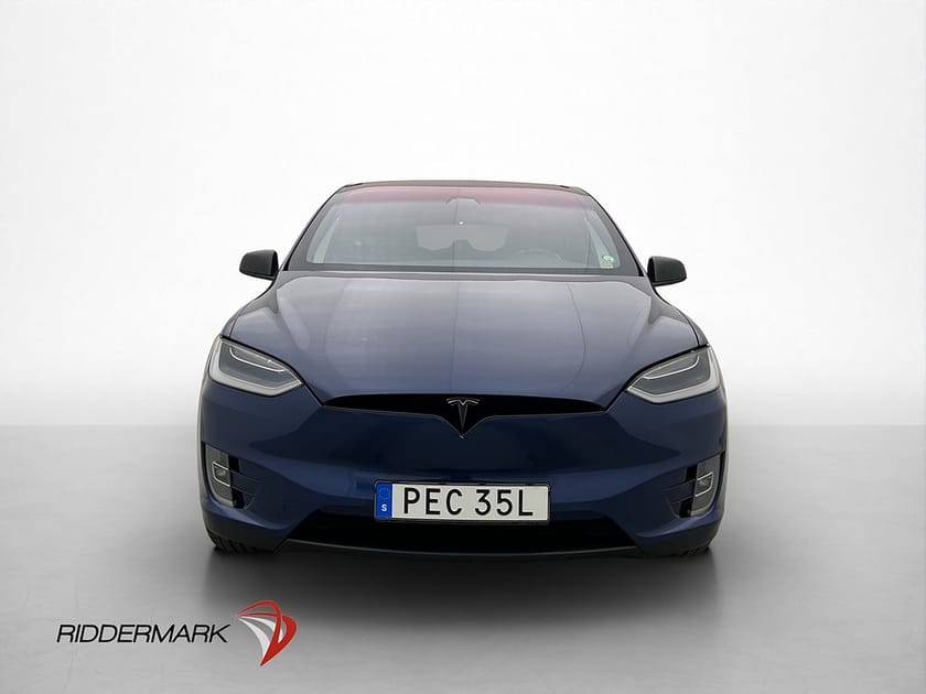 Bild 3 av Tesla Model X Long Range Raven 423hk AWD Dragkrok Svensksåld