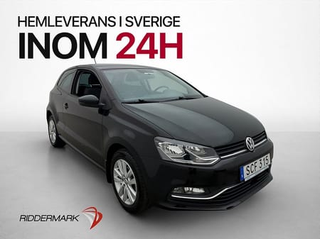 Volkswagen Polo 1.2 TSI 90hk 2-Brukare Bluetooth  CD-Spelare