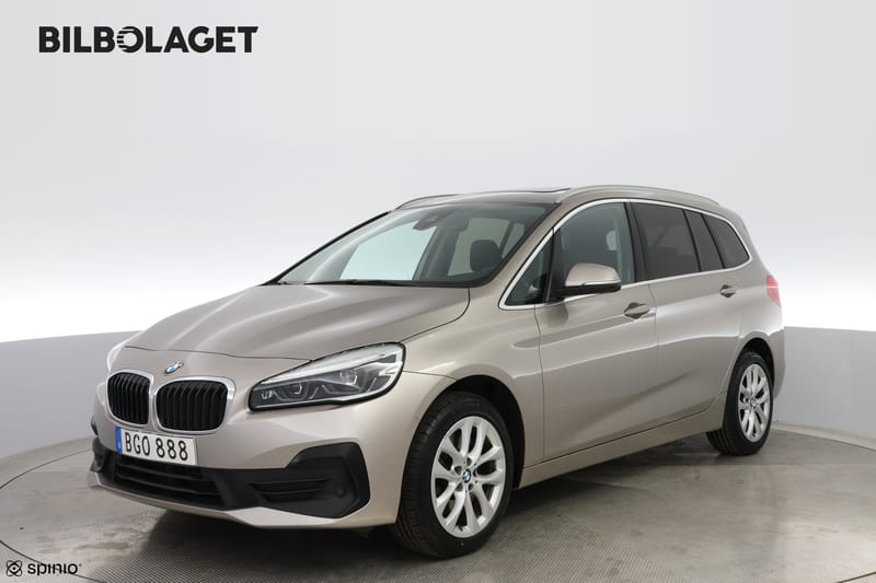 BMW 218d Gran Tourer 150Hk Drag HUD B-Kamera