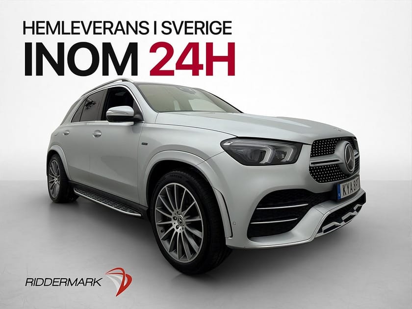 Bild 1 av Mercedes-Benz GLE 350 de 4MATIC 4M AMG Line Pano Burmester 360 MOMS