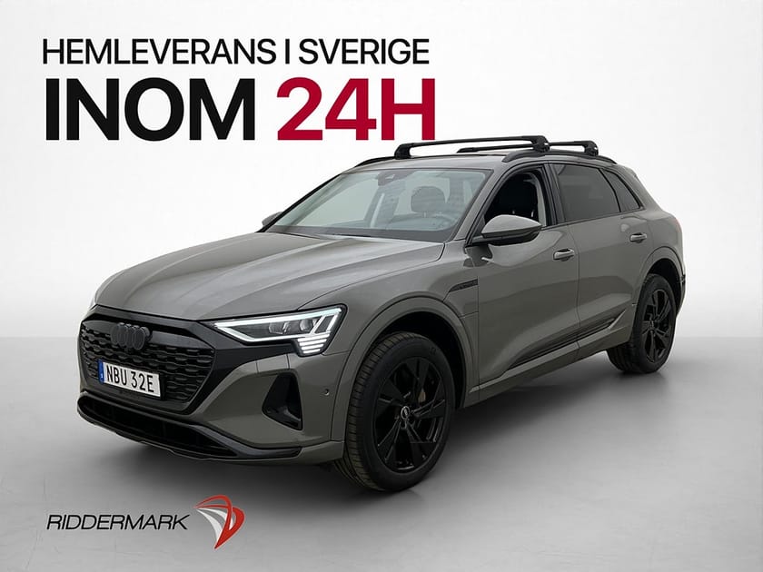 Bild 1 av Audi Q8 55 e-tron quattro Q 408hk Luftfjäd Pano Matrix B&O Drag 360°