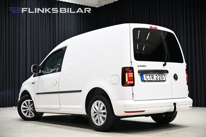 Bild 5 av Volkswagen Caddy Van DSG 102HK Nedlackad|Inredd|Girafflucka|Lågmil|Leasbar