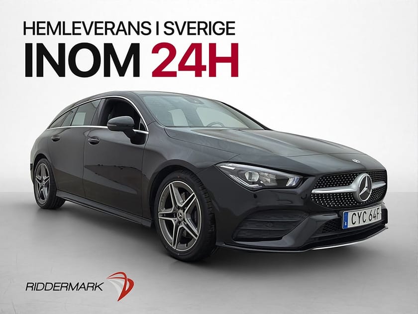 Bild 1 av Mercedes-Benz CLA 200 Shooting Brake 163hk AMG Wide Kamera Drag CarPlay GPS