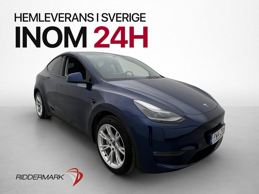 Bild 4 av Tesla Model Y Long Range AWD Drag Pano Moms AP Skinn Kamera
