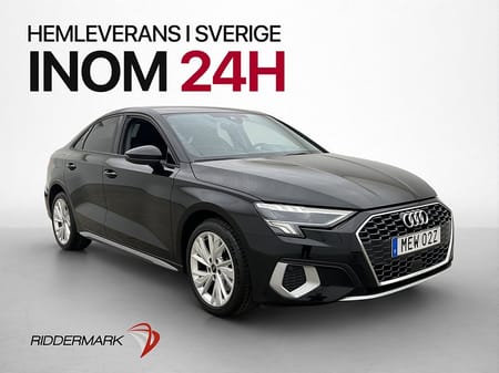 Audi A3 Sedan 35 TFSI 150hk Proline Sensorer CarPlay