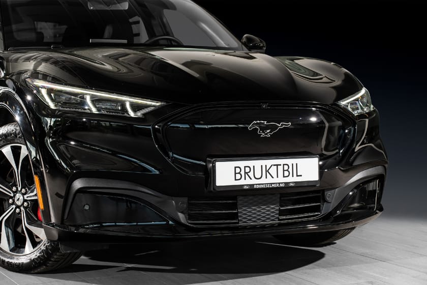 Bilde 2 av Ford Mustang Mach-E Long Range LR 600km RWD |Tech+ |Skinn |B&O |Krok |ACC+++