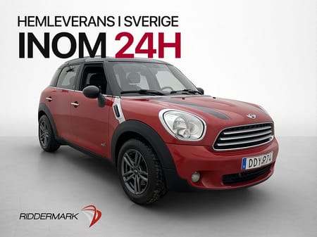 MINI Countryman Cooper D ALL4 112hk Chili II M-Värmare Halvskinn