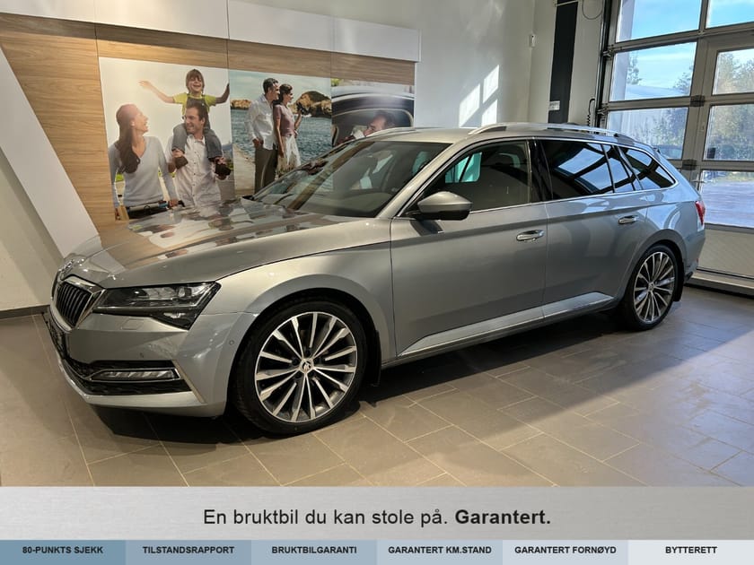 Bilde 2 av Škoda Superb Stasjonsvogn Sup3fl stv l&k d190 dsg4x4kamp