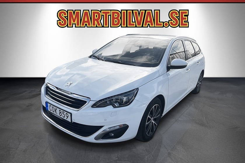 Bild 1 av Peugeot 308 SW 1.6 BlueHDi 120HK Allure Aut Nyservad S+V Hjul Alu
