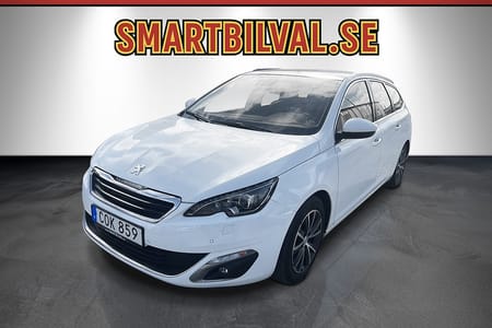 Peugeot 308 SW 1.6 BlueHDi 120HK Allure Aut Nyservad S+V Hjul Alu