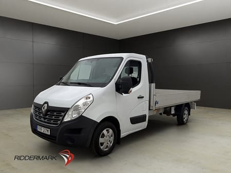 Renault Master Chassi Cab FLAKBIL L3 2.3dCi 170hk Värmare Dragkrok Moms