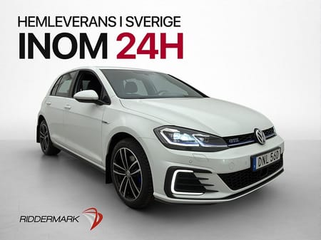 Volkswagen Golf GTE 204hk Cockpit Värmare P-Sensorer CarPlay
