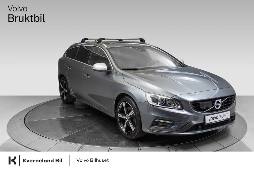 Bilde 1 av Volvo V60 D6 AWD TWIN ENGINE R-DESIGN Soltak/Varmeratt/Ryggekam