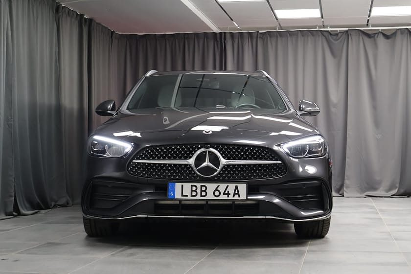 Bild 4 av Mercedes-Benz C 300 T e AMG Avdanced Plus Drag LED Backkamera MOMS