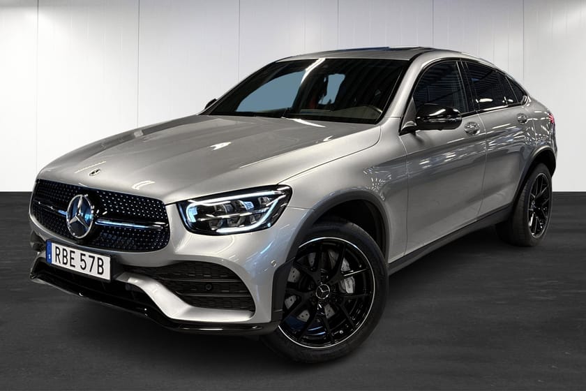 Bild 1 av Mercedes-Benz GLC 300 de Coupé 4MATIC 4M  | AMG | 360 | Taklucka | Drag | Nightpaket |