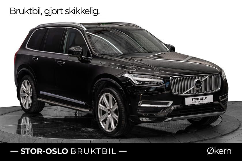 Bilde 1 av Volvo XC90 225HK AWD Luft/HUD/360/Krok/Stigtrinn/Se utstyrsliste!