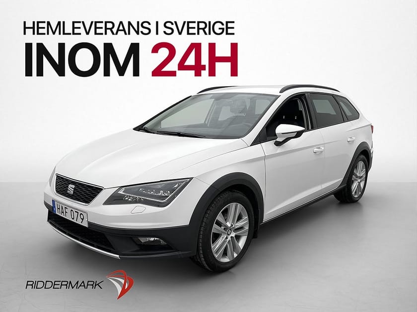 Bild 1 av SEAT Leon X-Perience TSI 125hk Kamera CarPlay Halvskinn