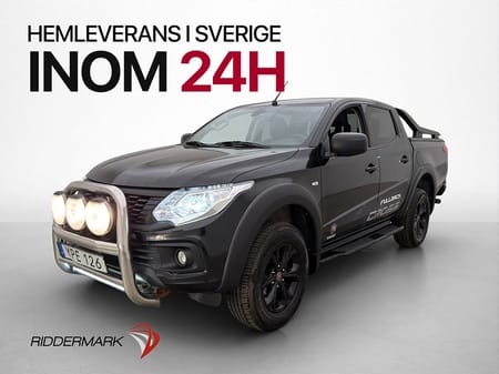 Fiat Fullback Double Cab Cross 4x4 181hk Värmare Drag Diff Skinn MOMS