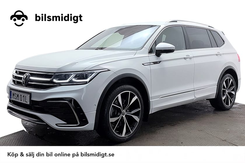 Bild 1 av Volkswagen Tiguan Allspace 7-sätes 7sits 2.0 TDI 4M R-Line Drag 360° Värmare H/K *SE SPEC*