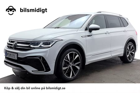 Volkswagen Tiguan Allspace 7-sätes 7sits 2.0 TDI 4M R-Line Drag 360° Värmare H/K *SE SPEC*