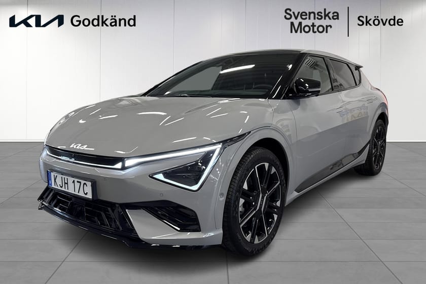 Bild 1 av Kia EV6 AWD Long Range GT-Line Facelift – Fullutrustad elbil med endast 1 145 mil! Dragkrok!