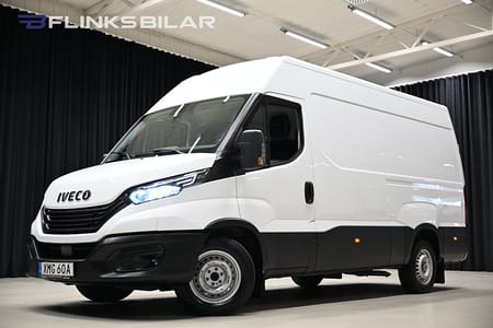 Iveco Daily 35-140 Van 136HK L3H2 Automat|LED|Drag|Värmare|3.5ton-drag|Leasbar