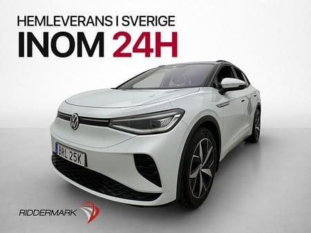 Volkswagen ID.4 GTX 299hk Värmare CarPlay Rattvärme MOMS