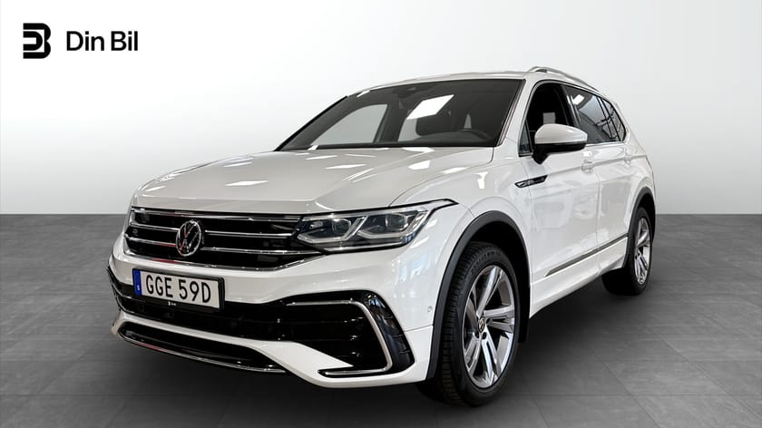 Bild 1 av Volkswagen Tiguan Allspace 7-sätes TDI 200 DSG 4M R-Line 7-sits värmare/drag