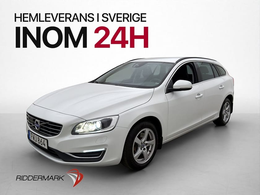 Bild 1 av Volvo V60 D2 Geartronic 120hk Värm VoC BLIS Elstolar Adaptiv