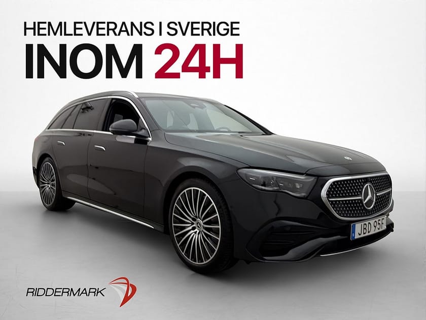 Bild 1 av Mercedes-Benz E 300 T e E300 AMG Superscreen 360° Läder Head-Up Drag