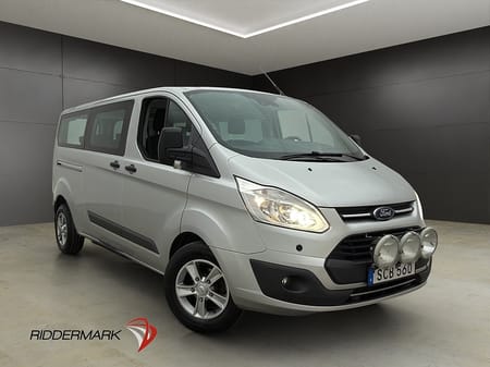 Ford Transit Custom 310 Kombi Lång Värmare Dragkrok Kamera 9-Sit