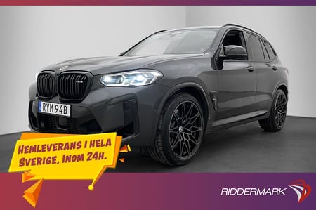 BMW X3 M Competition 510hk MOMS Pano Laser H/K En-Brukare