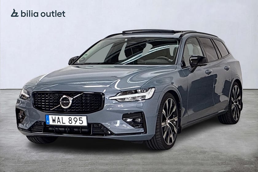 Bild 1 av Volvo V60 B4 Diesel Ultimate Dark 197hk Panorama HuD Drag 360°