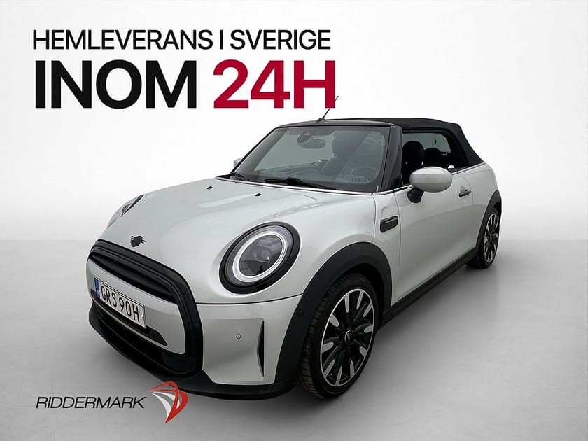Bild 3 av MINI Cooper Convertible H/K B-Kamera Skinn Navi 1 Brukare
