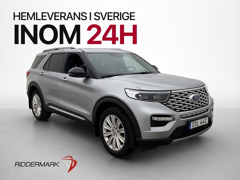 Bild 3 av Ford Explorer Plug-In Hybrid Platinum 7-Sits Pano B&O Drag